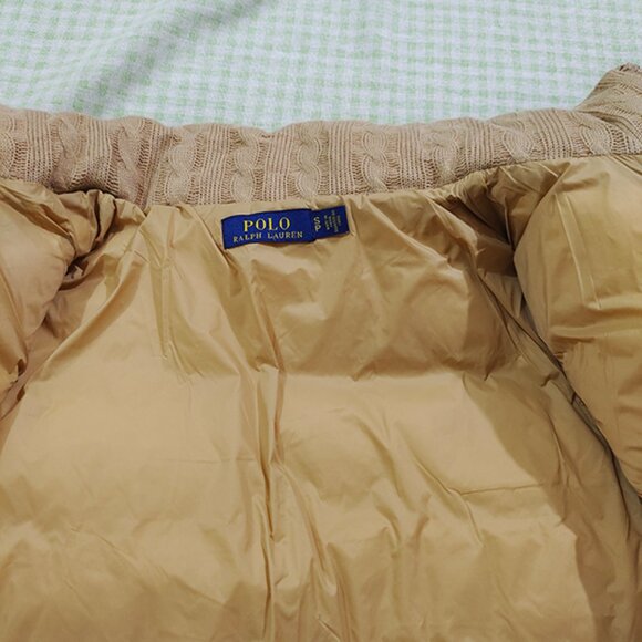 Polo Ralph Lauren Women's Cable-Quilted Wool-Cashmere Jacket - Picture 8 of 11